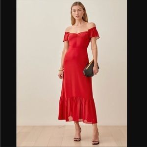 Reformation Butterfly Dress